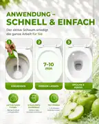 WC Temizlik Tozu "Green Apple" 700 g
