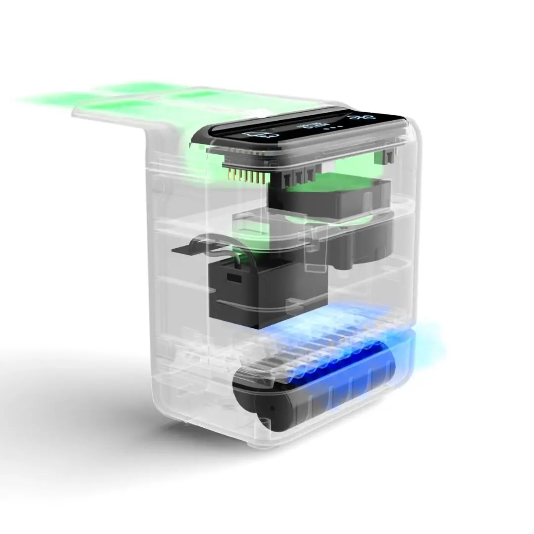 AirCube iç yapısı: iki aşamalı filtre sisteminin çalışması